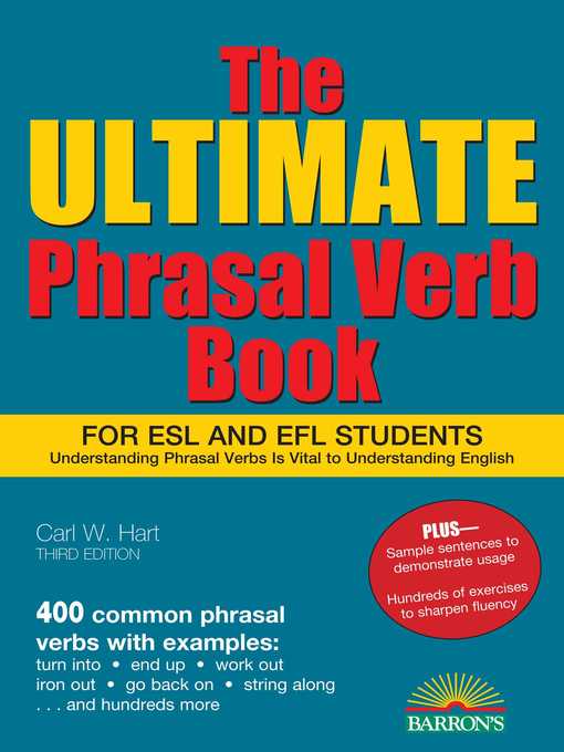 Title details for Ultimate Phrasal Verb Book by Carl W. Hart - Available